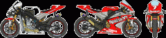 Tamiya 14100 Yamaha YZR-M1 04 No.7/33 1/12